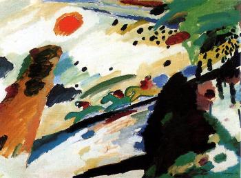 Wassily Kandinsky : Paisaje romantico